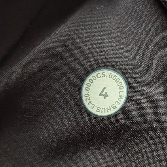 Lululemon Here to There High-Rise Crop in Crosshatch Texture Black Multi / Black - Picture 12 of 13